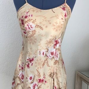 Victoria’s Secret 100% Silk Vintage Floral Slip